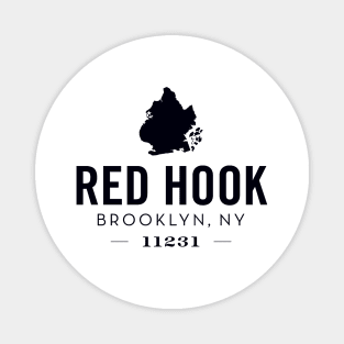 Red Hook (black) Magnet